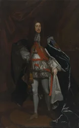 Portrait of King James II and VII in Garter Robes (1633-1701)